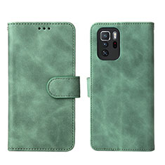 Coque Portefeuille Livre Cuir Etui Clapet L01Z pour Xiaomi Poco X3 GT 5G Vert