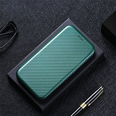 Coque Portefeuille Livre Cuir Etui Clapet L01Z pour Xiaomi Redmi 10 4G Vert