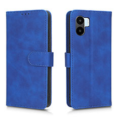 Coque Portefeuille Livre Cuir Etui Clapet L01Z pour Xiaomi Redmi A2 Bleu