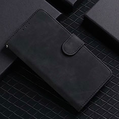 Coque Portefeuille Livre Cuir Etui Clapet L02 pour Google Pixel 5 Noir