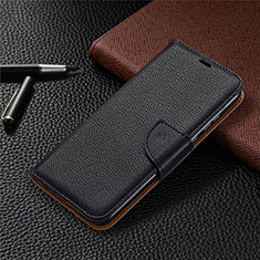 Coque Portefeuille Livre Cuir Etui Clapet L02 pour Huawei Honor 9A Noir