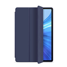 Coque Portefeuille Livre Cuir Etui Clapet L02 pour Huawei Honor Pad V6 10.4 Bleu