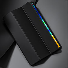 Coque Portefeuille Livre Cuir Etui Clapet L02 pour Huawei MatePad Pro 5G 10.8 Noir
