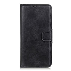 Coque Portefeuille Livre Cuir Etui Clapet L02 pour LG Velvet 5G Noir
