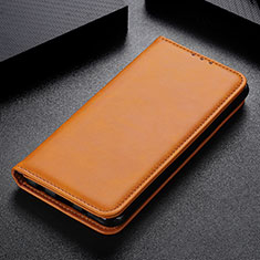 Coque Portefeuille Livre Cuir Etui Clapet L02 pour Samsung Galaxy A31 Orange