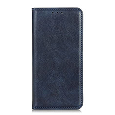 Coque Portefeuille Livre Cuir Etui Clapet L02 pour Samsung Galaxy Note 20 Plus 5G Bleu