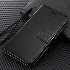 Coque Portefeuille Livre Cuir Etui Clapet L02 pour Vivo S1 Pro Noir