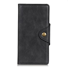 Coque Portefeuille Livre Cuir Etui Clapet L02 pour Xiaomi Poco M2 Pro Noir