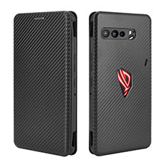 Coque Portefeuille Livre Cuir Etui Clapet L02Z pour Asus ROG Phone 3 Noir