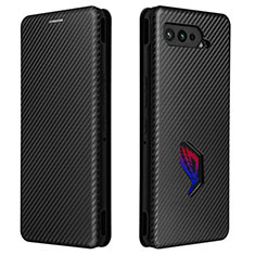 Coque Portefeuille Livre Cuir Etui Clapet L02Z pour Asus ROG Phone 5 Pro Noir