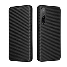 Coque Portefeuille Livre Cuir Etui Clapet L02Z pour HTC Desire 22 Pro 5G Noir