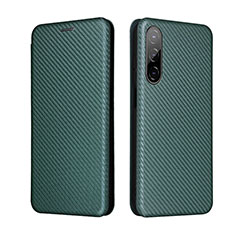 Coque Portefeuille Livre Cuir Etui Clapet L02Z pour HTC Desire 22 Pro 5G Vert