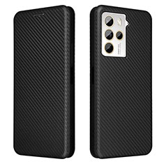 Coque Portefeuille Livre Cuir Etui Clapet L02Z pour HTC U23 5G Noir