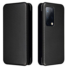 Coque Portefeuille Livre Cuir Etui Clapet L02Z pour Huawei Mate X2 Noir