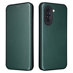 Coque Portefeuille Livre Cuir Etui Clapet L02Z pour Huawei Nova 10 Bleu