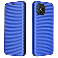 Coque Portefeuille Livre Cuir Etui Clapet L02Z pour Huawei Nova 8 SE 4G Marron