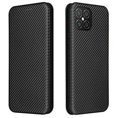 Coque Portefeuille Livre Cuir Etui Clapet L02Z pour Huawei Nova 8 SE 4G Noir