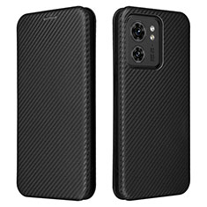 Coque Portefeuille Livre Cuir Etui Clapet L02Z pour Motorola Moto Edge (2023) 5G Noir