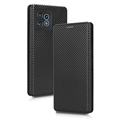 Coque Portefeuille Livre Cuir Etui Clapet L02Z pour Motorola Moto Edge 40 Pro 5G Noir