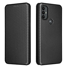 Coque Portefeuille Livre Cuir Etui Clapet L02Z pour Motorola Moto G Play Gen 2 Noir