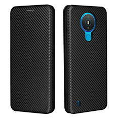 Coque Portefeuille Livre Cuir Etui Clapet L02Z pour Nokia 1.4 Noir