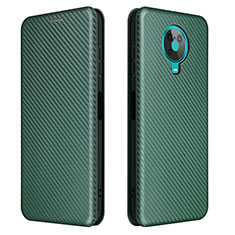 Coque Portefeuille Livre Cuir Etui Clapet L02Z pour Nokia 6.3 Vert