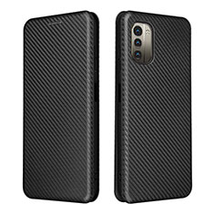 Coque Portefeuille Livre Cuir Etui Clapet L02Z pour Nokia G11 Noir