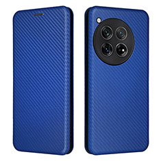 Coque Portefeuille Livre Cuir Etui Clapet L02Z pour OnePlus Ace 3 5G Bleu