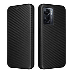 Coque Portefeuille Livre Cuir Etui Clapet L02Z pour OnePlus Nord N300 5G Noir