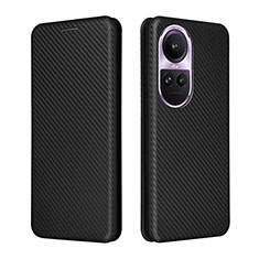 Coque Portefeuille Livre Cuir Etui Clapet L02Z pour Oppo Reno10 5G Noir