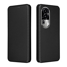 Coque Portefeuille Livre Cuir Etui Clapet L02Z pour Oppo Reno10 Pro+ Plus 5G Noir