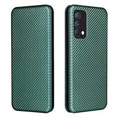 Coque Portefeuille Livre Cuir Etui Clapet L02Z pour Realme GT Master 5G Vert