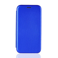 Coque Portefeuille Livre Cuir Etui Clapet L02Z pour Samsung Galaxy A01 SM-A015 Bleu
