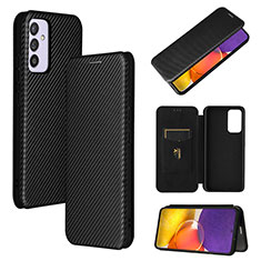 Coque Portefeuille Livre Cuir Etui Clapet L02Z pour Samsung Galaxy A05s Noir