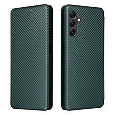 Coque Portefeuille Livre Cuir Etui Clapet L02Z pour Samsung Galaxy A14 4G Vert