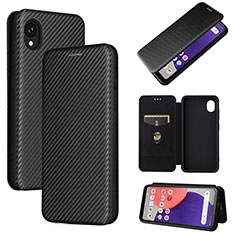 Coque Portefeuille Livre Cuir Etui Clapet L02Z pour Samsung Galaxy A22 5G SC-56B Noir