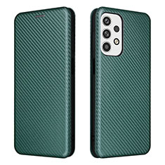 Coque Portefeuille Livre Cuir Etui Clapet L02Z pour Samsung Galaxy A23 4G Vert