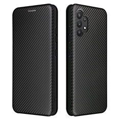 Coque Portefeuille Livre Cuir Etui Clapet L02Z pour Samsung Galaxy A32 4G Noir