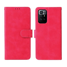 Coque Portefeuille Livre Cuir Etui Clapet L02Z pour Xiaomi Redmi 10 4G Or Rose