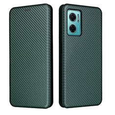 Coque Portefeuille Livre Cuir Etui Clapet L02Z pour Xiaomi Redmi 10 5G Vert