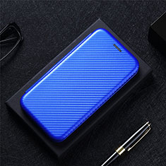 Coque Portefeuille Livre Cuir Etui Clapet L02Z pour Xiaomi Redmi K40S 5G Bleu