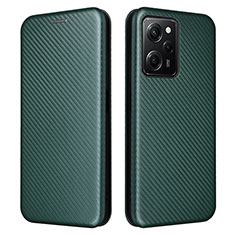 Coque Portefeuille Livre Cuir Etui Clapet L02Z pour Xiaomi Redmi Note 12 Pro Speed 5G Vert