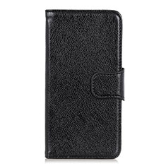 Coque Portefeuille Livre Cuir Etui Clapet L03 pour Alcatel 1X (2019) Noir