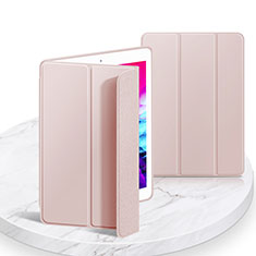 Coque Portefeuille Livre Cuir Etui Clapet L03 pour Apple iPad 10.2 (2021) Rose