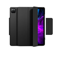 Coque Portefeuille Livre Cuir Etui Clapet L03 pour Apple iPad Pro 11 (2022) Noir