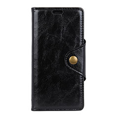 Coque Portefeuille Livre Cuir Etui Clapet L03 pour HTC U12 Life Noir