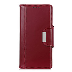 Coque Portefeuille Livre Cuir Etui Clapet L03 pour Huawei Honor 30S Rouge