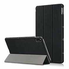 Coque Portefeuille Livre Cuir Etui Clapet L03 pour Huawei Honor Pad V6 10.4 Noir