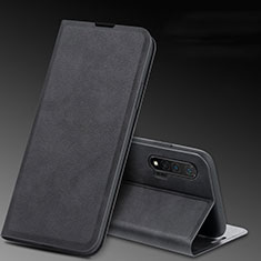 Coque Portefeuille Livre Cuir Etui Clapet L03 pour Huawei Nova 6 5G Noir