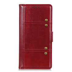 Coque Portefeuille Livre Cuir Etui Clapet L03 pour Huawei Nova 8 SE 5G Rouge